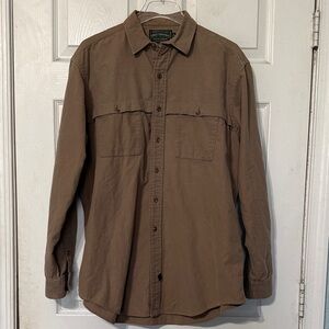 Vintage Polo Country‎ Ralph Lauren Cotton Outdoor Vented Long Sleeve Large